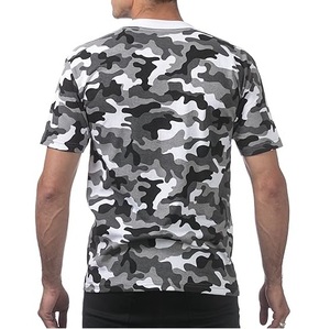 T-shirts Camouflage Vintage à Coupe Boxy et Classique 100% Coton Personnalisables en Gros à Manches Courtes Respirants pour la Chasse et la Randonnée - Product Image 5