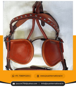 Harnais simple Tan Cob-Chariot de conduite-Pièces de rechange pliées individuelles-pour l'entraînement et la conduite - Product Image 6