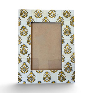 Decorative Handmade Bone Inlay Rectangle Photo <b>Frame</b> with Customized Printing Tabletop Installation From REHMAN CRAFT - Product Image 2