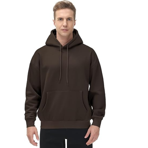 Comfort Cotton Heavyweight Terry Sweats à capuche coupe décontractée pour hommes Logo Hoodies - Product Image 1