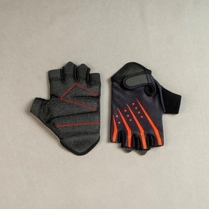 Fitness Workout Polyester Breathable Half Finger Unisex <b>Weight</b> Lifting <b>Gloves</b> with Wrist Support - Product Image 2