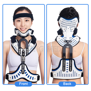 Equipo <span class=keywords><strong>de</strong></span> rehabilitación ajustable al por mayor, soporte <span class=keywords><strong>de</strong></span> órtesis Cervical para fijación <span class=keywords><strong>de</strong></span> fractura <span class=keywords><strong>de</strong></span> cabeza, cuello y <span class=keywords><strong>pecho</strong></span> - Product Image 5