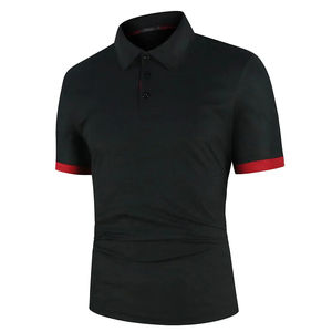 Nouveau design, logo personnalisé, polos à manches courtes pour hommes, polos décontractés pour hommes, polos en coton pour hommes - Product Image 2