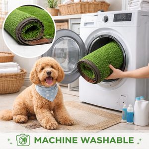 Gazon artificiel à drainage rapide pour chiens et jardin domestique, herbe synthétique douce haute densité pour zones froides et chaudes - Product Image 6