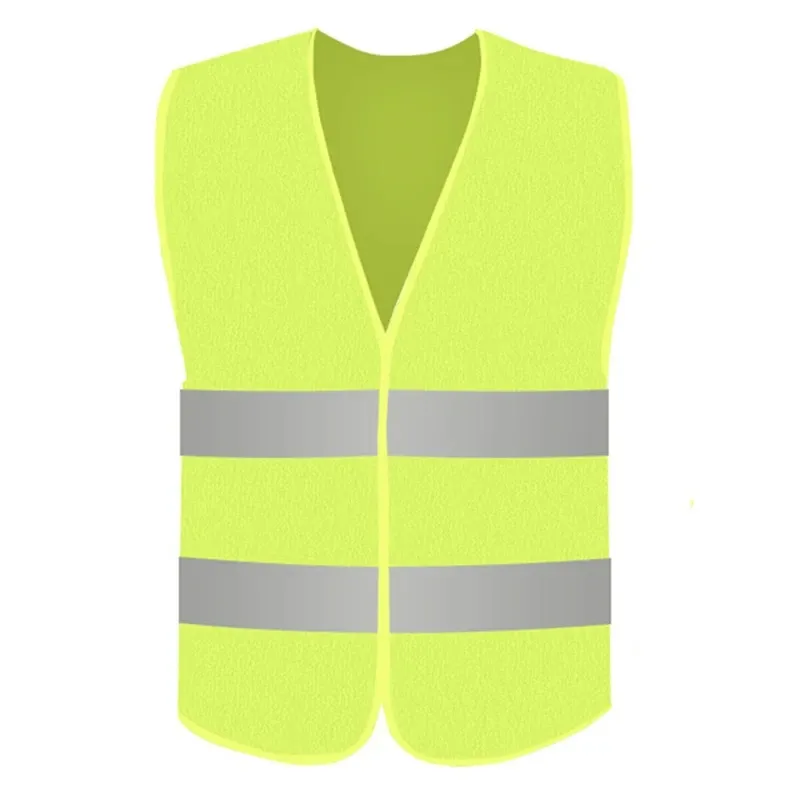 Yansıtıcı yelek ceket şerit kumaş inşaat güvenlik güvenlik iş elbisesi güvenlik yelek Premium kalite yelek