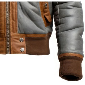 OEM Custom Design Graphic Customization OEM <b>Men's</b> Winter Camouflage <b>Sherpa</b> <b>Fleece</b> jacket for <b>men</b> Sheepskin - Product Image 6