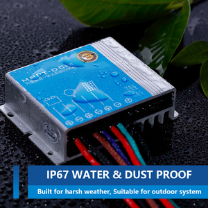 Contrôleur de charge <span class=keywords><strong>solaire</strong></span> de haute qualité 8A pour lampadaires solaires, contrôleur <span class=keywords><strong>solaire</strong></span> de type MPPT 12V, IP67 CE RoHS 10A 15A 20A 12V 24V - Product Image 5