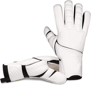 Nuevo Modelo YING ENTERPRISES Guantes de Portero de Fútbol al por Mayor, Guantes de Portero de Cuero Resistentes al Desgaste con Protección para Dedos y Pulgar - Product Image 3