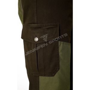 Pantalon de chasse et de randonnée pour hommes, de haute qualité, personnalisé, respirant, coupe-vent, en toile 100% coton, deux couleurs, été - Product Image 5