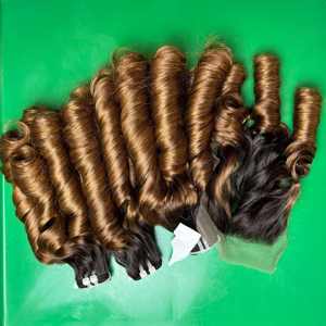 Precio directo del proveedor Extensiones de cabello rizado Cabello humano Super calidad Magic Bounce Curl Hair Bundle Adecuado para mujeres - Product Image 3