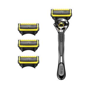Gillette-maquinilla de afeitar GilletteLabs Bugatti para hombre, Kit de afeitado edición limitada, incluye 1 MANGO y 2 hojas de afeitar - Product Image 1