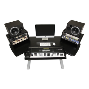 Escritorio Modular Contemporáneo SMARTDESK STUDIO PIANO con Superficie de Madera y Características de Ajuste en Altura para Trabajo Creativo - Product Image 1