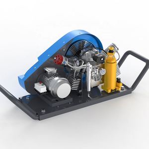 Compresor de Aire de Alta Presión para Buceo, Tanques de Buceo Técnico, Diseño Azul y Amarillo, Capacidad de 20L, Certificado CE, Aleación de Aluminio - Product Image 5