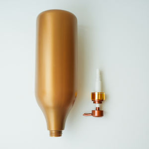 Meilleure qualité 2000ml Long cou shampooing bouteille Logo personnalisé impression cosmétique pour shampooing revitalisant et savon liquide 2025 modèle - Product Image 4