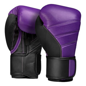 Nuevo diseño de entrenamiento, Lucha, Color púrpura, cuero, hecho a medida, diseño de logotipo de marca propia, venta completa, servicio OEM ODM, guantes de boxeo - Product Image 1