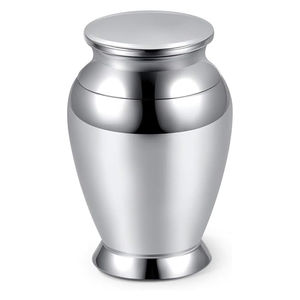 Contemporary Metal Cremation Urn Wholesale Price Graceful <b>Memorial</b> Funeral Supplies Manufacturer Cheap Wholesale - Product Image 1