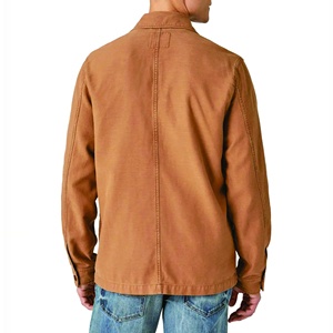 Camisa de Algodón Personalizada Nueva de 2026, Chaquetas Impermeables, Chaqueta de Trabajo Ligera para Hombre, Camisa Extra Grande con Bolsillos Tipo Cargo para Hombre - Product Image 6