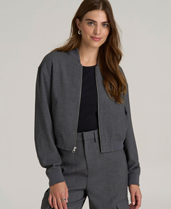 Service OEM – Blouson court en peau de mouton de haute qualité pour femme, design personnalisable, motif uni, style urbain, coton - Product Image 5