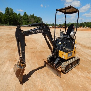 Mini-excavatrice John Deeree 17G de qualité supérieure, type chenille, moteur importé, puissance de 36 kW, travaux de construction, aménagement paysager, livraison rapide - Product Image 5
