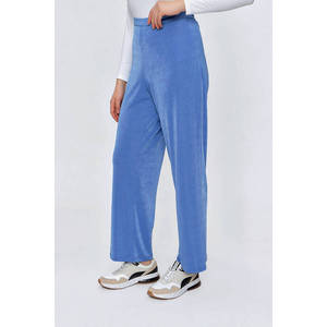 <b>Wool</b> Knitted High Waist Wide Leg Casual Trousers - Product Image 3