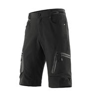 Shorts de cyclisme VTT personnalisés pour hommes en velours côtelé écoresponsable, respirants, séchage rapide, performance, descente, fermeture éclair, couleur unie
