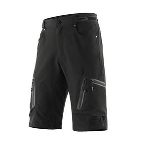 Custom Men's Eco-Friendly Stretch MTB <b>Cycling</b> <b>Shorts</b> Performance Downhill & Trail <b>with</b> Zipper <b>Pocket</b> Solid Pattern Cargo Design - Product Image 5