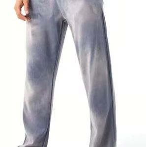 ชุดวอร์มผู้ชายซักกรดแขนยาวเสื้อลำลองมีฮู้ดคอเสื้อลายกรดซักได้ตามต้องการ - Product Image 6