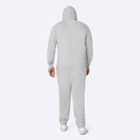 Ensemble de vêtements de sport d'hiver décontractés en polaire de luxe pour hommes, veste de sport à manches zippées