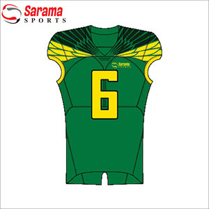 Uniforme de Football américain pour jeunes, personnalisation gratuite, Jersey à capuche personnalisé, uniformes de Football 7v7 avec possibilité d'échantillon - Product Image 3