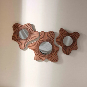 Marco de Madera para Espejo de Pared con Acabado de Diseño de Fabricante Confiable para Decoración del Hogar Contemporánea que Crea un Elegante Detalle de Pared - Product Image 1
