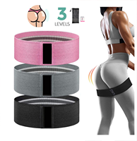 Bandes de Résistance Imperméables Antidérapantes pour Exercices à Domicile et Sportifs pour Seniors, Lot de 3 Niveaux, Durables et Personnalisables