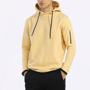 เสื้อฮู้ดแบบสวมหัวของผู้ชายวัสดุโพลีเอสเตอร์/ ผ้าฝ้ายสำหรับฤดูใบไม้ร่วงแบบกำหนดเอง - Product Image 4