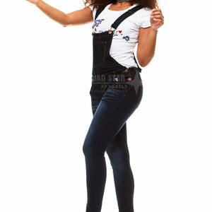 2025 Latest Deign Cheap Price Sleeveless <b>Women</b> <b>Dungaree</b> Suits Customized Fabric Casual Wear <b>Women</b> <b>Dungaree</b> Suits - Product Image 6