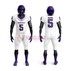 Camisetas de Fútbol Americano Personalizadas XL, Transpirables, de Poliéster/Algodón, Impresión por Transferencia de Calor, Ropa Deportiva Americana de Alta Calidad, Calidad Única - Product Image 1