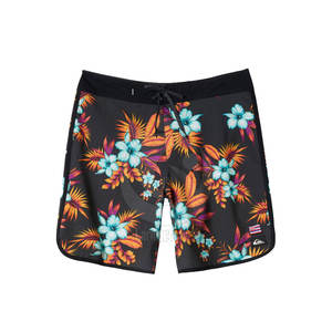 กางเกงขาสั้นผู้ชายผ้าแคนวาสแบบลำลองแห้งเร็วและระบายอากาศได้ดีปรับแต่งได้ด้วยการพิมพ์ดิจิตอลโลโก้ของคุณเอง - Product Image 1