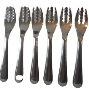 Ensemble de fourchette en acier inoxydable argenté élégant couverts de qualité Utwnsil pour restaurant hôtel et fête - Product Image 1