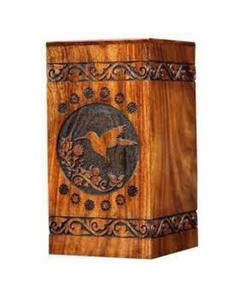 Urnas de madera de estilo americano moderno hechas a mano de gran calidad, urnas de cremación para adultos masculinos y femeninos, urnas decorativas - Product Image 4