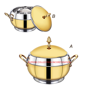 Hotpot plaqué or vente en gros et fournisseurs rond - Product Image 2