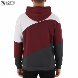 Sudadera con capucha de peso pesado con logotipo personalizado para mujer, Sudadera de punto extragrande de estilo callejero con bolsillo bordado para invierno - Product Image 2