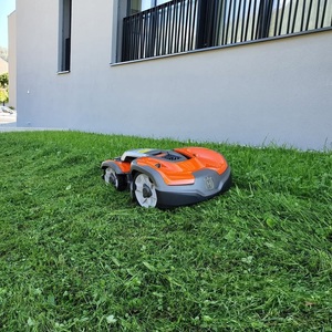 Nouveau/conception largeur de coupe 900mm conception de chenille automotrice Robot de tonte de pelouse télécommandé Intelligent - Product Image 6