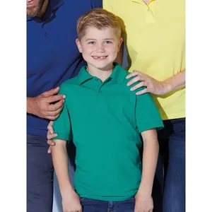 Chemises polo classiques personnalisées pour juniors, produit promotionnel - Product Image 1