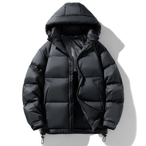 Fabricant hiver coupe-vent surdimensionné grande taille hiver bouffant épais chaud hommes logo personnalisé vêtements à bulles hommes veste bouffante - Product Image 4