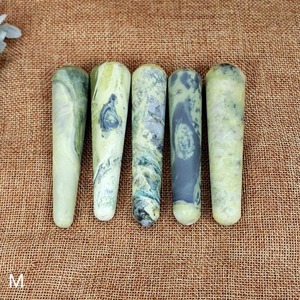 เครื่องนวดคริสตัลโค้งโค้งทำด้วยมือเครื่องนวดพลอยตาเสือด้วยความรักและฮวงจุ้ยโมราโมรา - Product Image 4