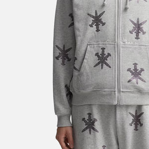 Survêtement en strass pour homme sur mesure, cousu, personnalisé, décontracté, anti-rides, respirant, confortable, survêtement en strass - Product Image 6