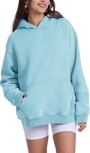 Sudaderas Casuales de Invierno para Hombre, Color Sólido, 100% Algodón, Felpa, Corte Regular, Transpirables, de Secado Rápido, con Bolsillo, Ecológicas - Product Image 3
