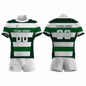 Nuevo conjunto de uniformes deportivos de Rugby al por mayor, uniforme de Rugby de alta calidad, uniforme de Rugby de secado rápido con logotipo personalizado, uniforme de Rugby lavable - Product Image 5