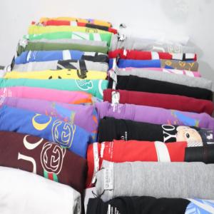 T-shirt décontracté pour homme en coton tricoté uni à manches courtes, coupe classique, respirant, col rond, vente en gros, impression personnalisée, marque privée - Product Image 6