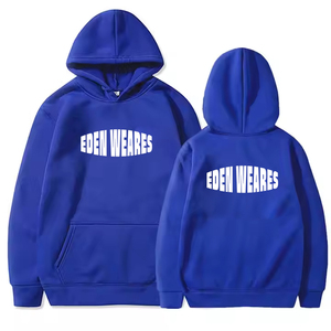 <b>Silk</b> Screen Printed Fleece Hoodie Custom Logo Men and Women Hot Selling High Quality <b>100</b>% Cotton Oversized Unisex - Product Image 4