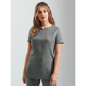 Custom for <b>Purple</b> Linen Look Tunic Promotional <b>T</b>-<b>Shirts</b> for Merchandising - Product Image 2