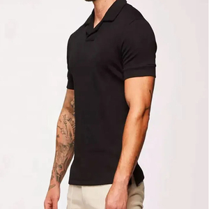 Nouveauté hommes 100% coton pour T-shirts polo imprimé personnalisé respirant séchage rapide prix de gros sport chemise à séchage rapide - Product Image 1